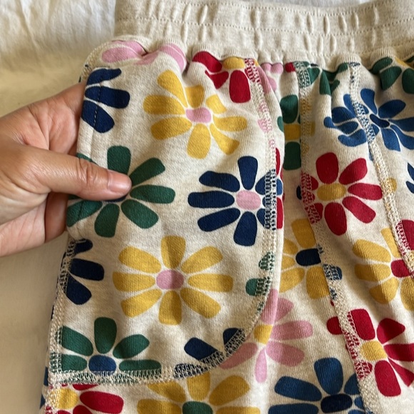 Hanna Andersson Flower Rainbow Reversible Relaxed Sweats Jogger Pants US 3 - Picture 4 of 8
